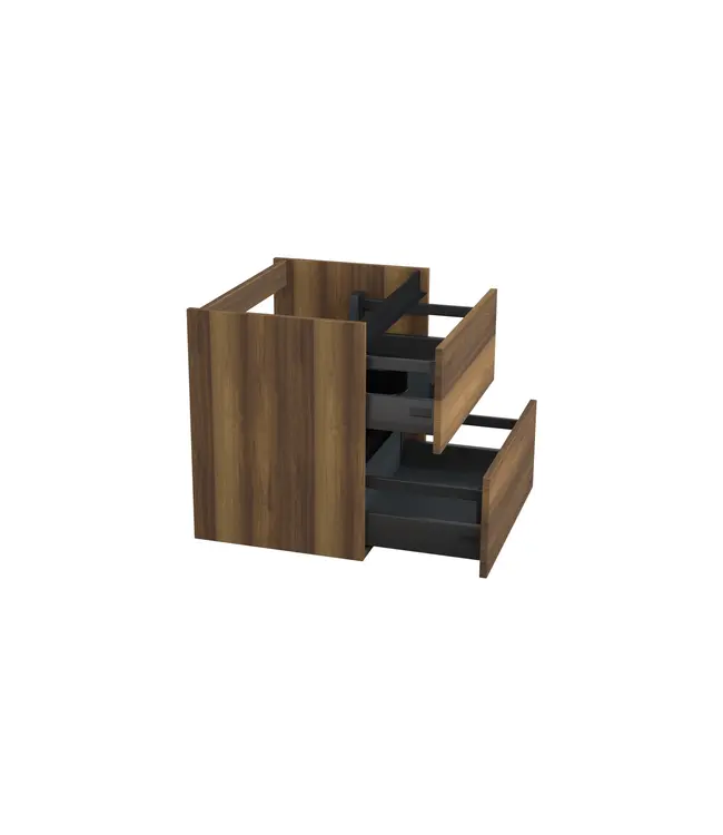 Wastafelonderkast Hamilton Walnoot - 60x45x58cm