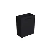 Toiletmeubel Lumiere Mat Zwart 36x50cm