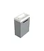 Toiletmeubel Lumiere Mat Grijs 36x50cm