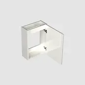 Toiletmeubel Lepor Glans Wit 36x50cm