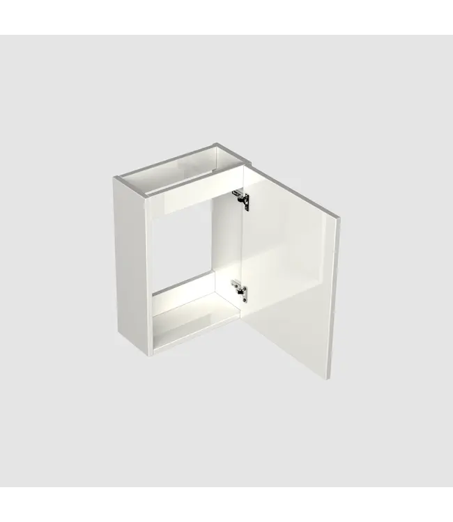 Toiletmeubel Lepor Glans Wit 36x50cm