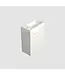 DutchLine Toiletmeubel Lepor Glans Wit 36x50cm