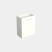 Toiletmeubel Lepor Mat Wit 36x50cm