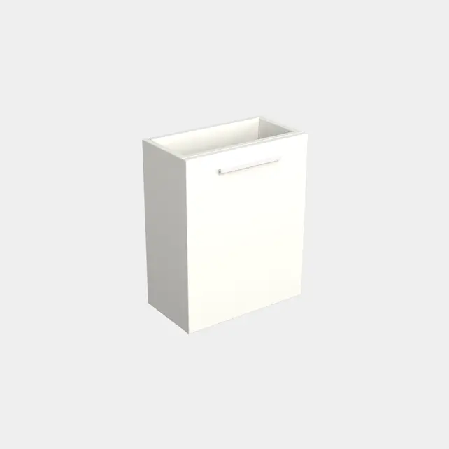 Toiletmeubel Lepor Mat Wit 36x50cm