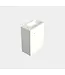 DutchLine Toiletmeubel Lepor Mat Wit 36x50cm