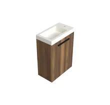 Toiletmeubel Hamilton Walnoot 36x50cm