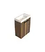 DutchLine Toiletmeubel Hamilton Walnoot 36x50cm