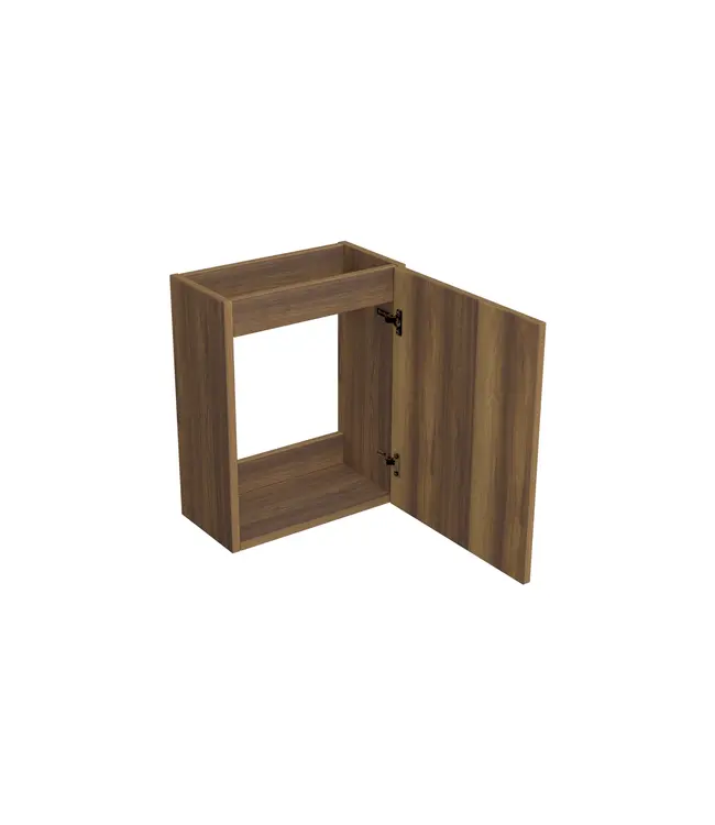 Toiletmeubel Hamilton Walnoot 36x50cm