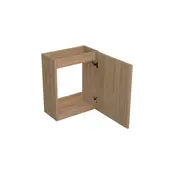 Toiletmeubel Uludag Rustiek Eiken 36x50cm