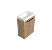 Toiletmeubel Uludag Rustiek Eiken 36x50cm