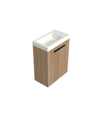 DutchLine Toiletmeubel Uludag Rustiek Eiken 36x50cm