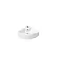 DutchLine Toiletfontein Corner Glans Wit Hoekfontein 33x13cm met kraangat - Keramiek