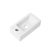 Toiletfontein Crea Mini Mat Wit Links 36x18x9cm