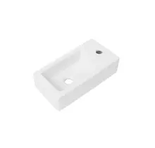 Toiletfontein Crea Mini Mat Wit Rechts 36x18x9cm