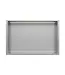 DutchLine Inbouwnis badkamer met led-licht 60x30x7cm RVS