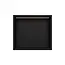 DutchLine Inbouwnis badkamer met led-licht 30x30x7cm Mat Zwart