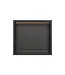 DutchLine Inbouwnis badkamer met led-licht 30x30x7cm Gunmetal
