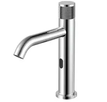 Kraan met sensor koud S-Grip Chroom - Elektrisch e/o Batterij