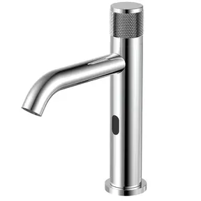 Kraan met sensor koud S-Grip Chroom - Elektrisch e/o Batterij