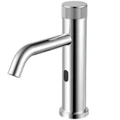 Kraan met sensor Warm/Koud S-Grip Chroom - Elektrisch e/o Batterij