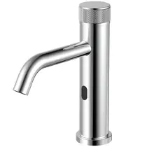 Kraan met sensor Warm/Koud S-Grip Chroom - Elektrisch e/o Batterij