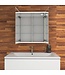 Spiegelkast met LED_verlichting Quatro 80x70x13cm met Stopcontact