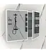 Spiegelkast met LED_verlichting Quatro 100x70x13cm met Stopcontact