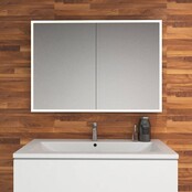 Spiegelkast met LED_verlichting Quatro 120x70x13cm met Stopcontact