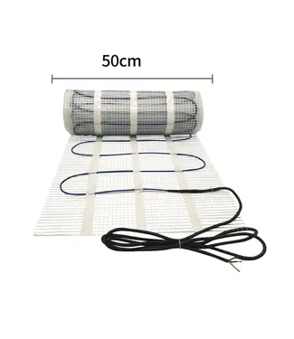 DutchLine Elektrische vloerverwarming 12m² – 1800W – 220V | DutchLine