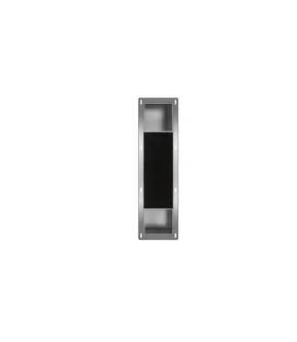 DutchLine Inbouw Reserve Rol en Toiletrolhouder Rana 74x19x12cm RVS