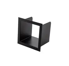 Inzetstuk voor reserverolhouder Inbouw Mat Zwart DutchLine Rana