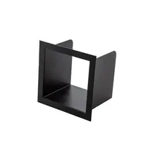 Inzetstuk voor reserverolhouder Inbouw Mat Zwart DutchLine Rana