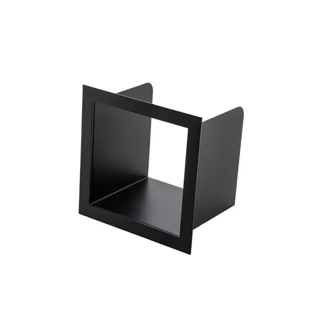 Inzetstuk voor reserverolhouder Inbouw Mat Zwart DutchLine Rana