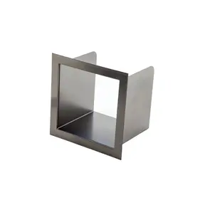 Inzetstuk voor reserverolhouder Inbouw Gunmetal DutchLine Rana