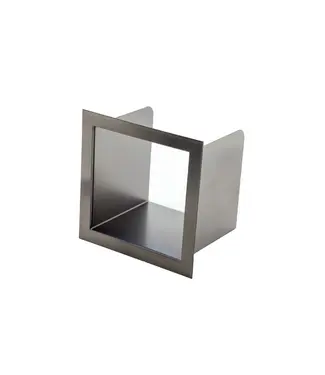 DutchLine Inzetstuk voor reserverolhouder Inbouw Gunmetal DutchLine Rana