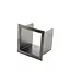 DutchLine Inzetstuk voor reserverolhouder Inbouw Gunmetal DutchLine Rana