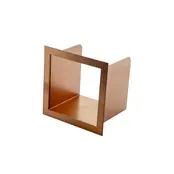 Inzetstuk voor reserverolhouder Inbouw Brons Koper DutchLine Rana