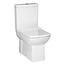 CREAVIT Staand toilet met bidet Creavit Lara Glans Wit OA/PK - Onderpot