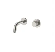 Inbouw Fonteinkraan Dutchline S-Grip – Geborsteld Staal