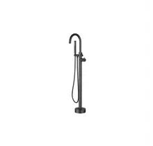 Vrijstaande Badkraan met thermostaat S-Grip Mat Zwart