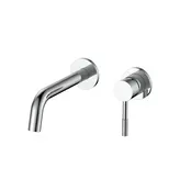 Inbouw Wastafelkraan S-Grip Chroom Afbouwdeel met Cold-start