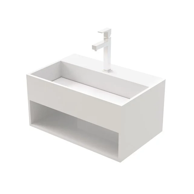 Solid Surface Fonteinen: Luxe WC Fonteinen met Naadloos Design