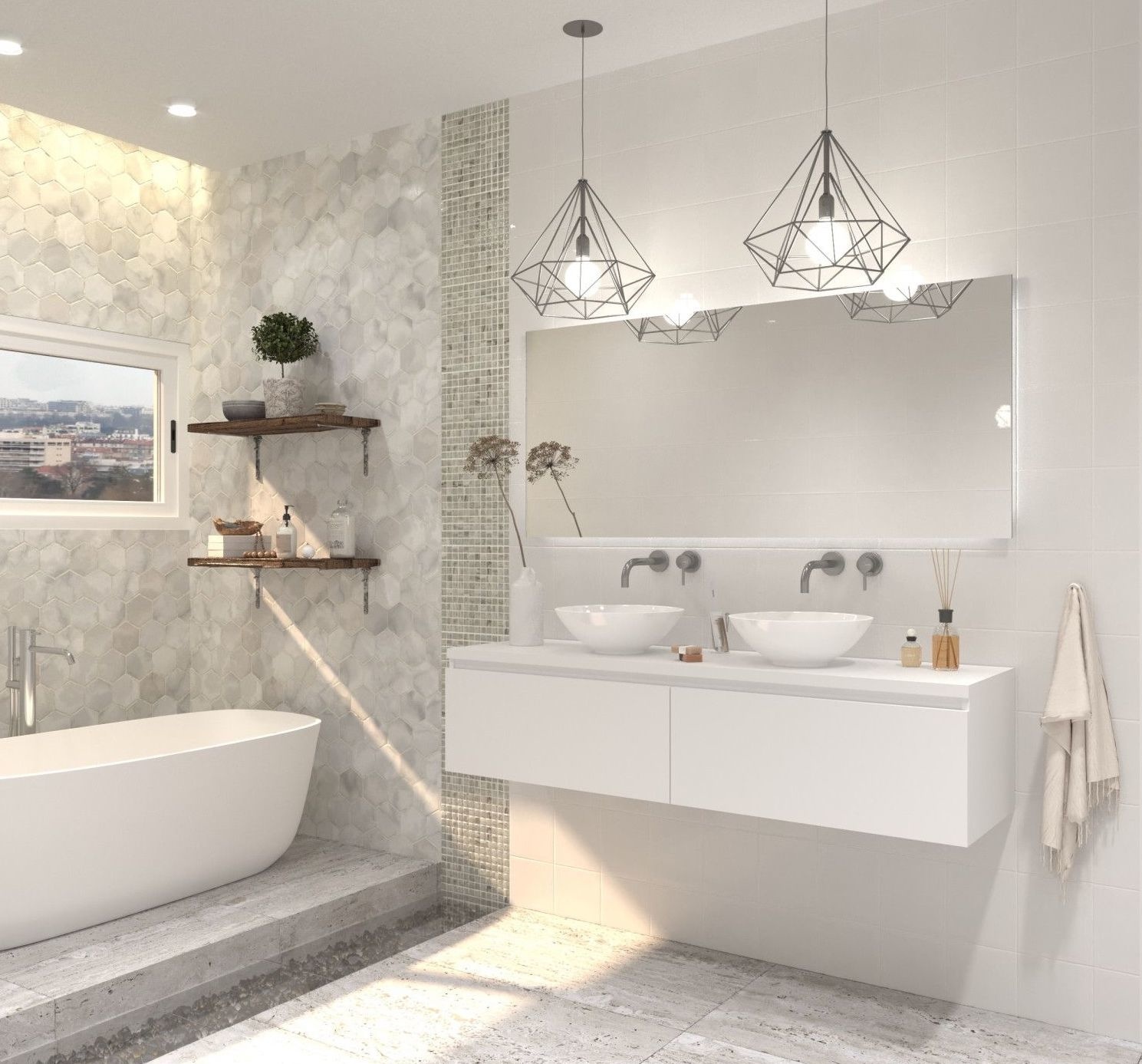 Stijlvolle Badkamermeubels met 1 Lade: Compact & Design