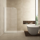 Inloopdouche Douchewand Curvea Helderglas 100x200cm Anti-kalk - 20.3567
