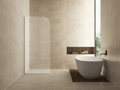 Inloopdouche Douchewand Curvea Helderglas 90x200cm Anti-kalk - 20.3566