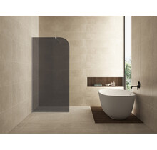 Inloopdouche Douchewand Curvea Rookglas 100x200cm Anti-kalk - 20.3588