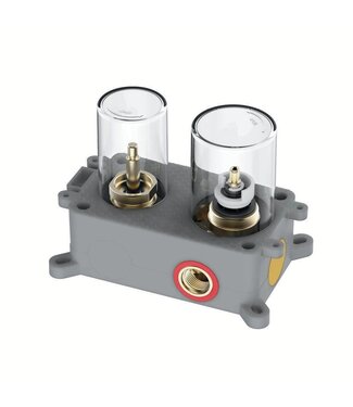 DutchLine DutchLine Grip  inbouwdeel T.B.V. Doucheset 2-weg met 1 stopkraan