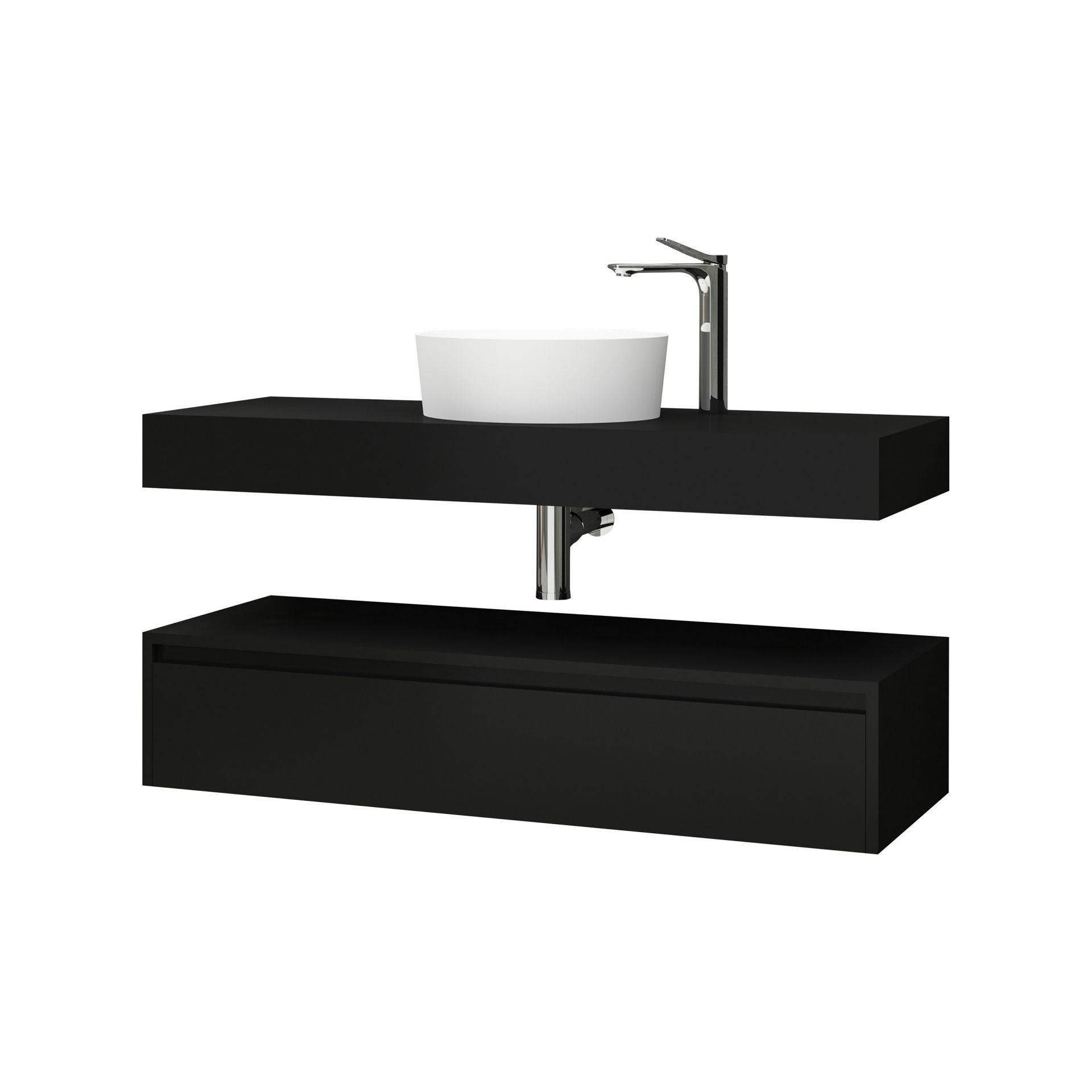 Stijlvolle Zwarte Badkamermeubels: Van Mat Zwart tot Industrieel