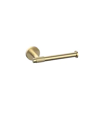 DutchLine Toiletrolhouder Dutchline Grip Geborsteld Goud (PVD-gecoat)