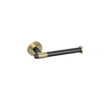 Toiletrolhouder Dutchline Grip Zwart / Goud (PVD-gecoat)